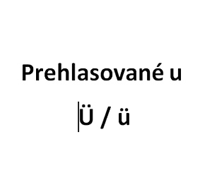 Jak napsat přehlašované u na klávesnici? NÁVOD